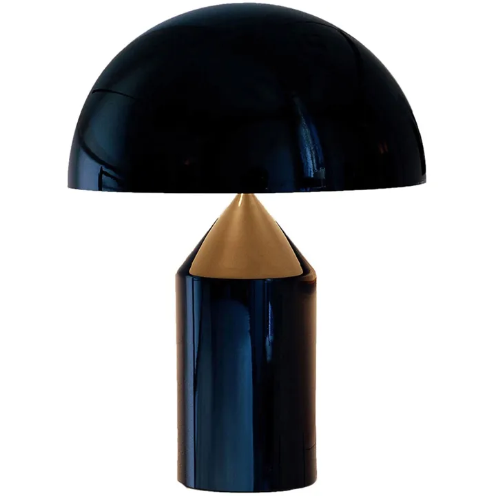 Oluce Atollo 233 50 cm Sort – bordlampe — produktfoto