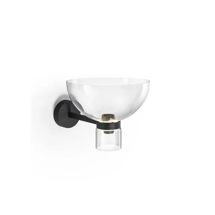 Flos Nocturne Bowl Sort – væglampe — produktfoto