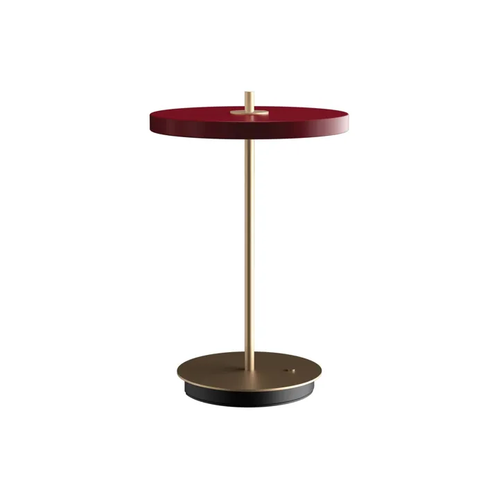 Umage Asteria Move V2 Rubin Rød – transportabel bordlampe — produktfoto