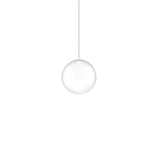 Lodes Random Solo klyngependel Ø18, frosted hvid – pendel — produktfoto