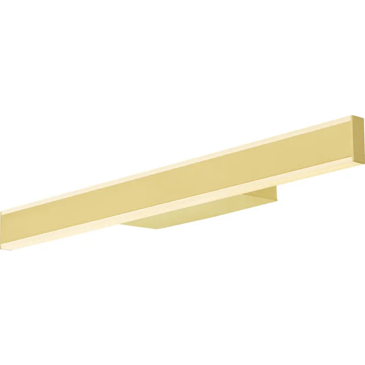 SLV One Linear , messing, 50 cm – væglampe — produktfoto