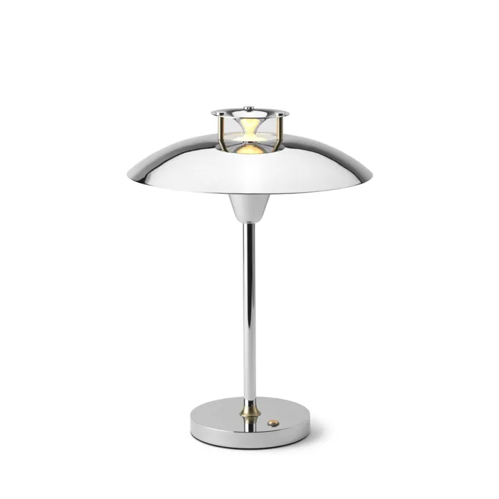 Halo Design Stepp 1-2-3 Transportabel Krom – transportabel bordlampe — produktfoto