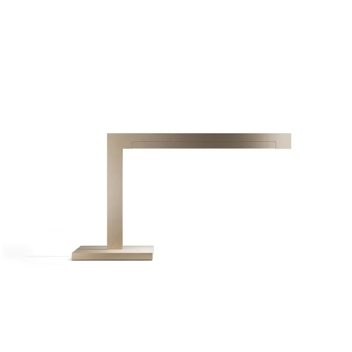 Porsche Studio Inlay T2 Linear Satin Gold - Porsche – bordlampe — produktfoto
