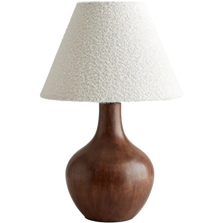 Decotique Solid Mørk Eg – bordlampe — produktfoto