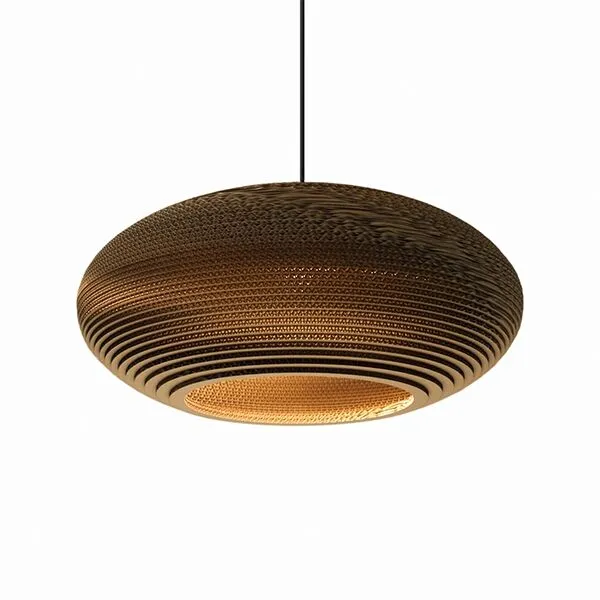 Graypants Scraplight Disc 24 Natural – pendel — produktfoto
