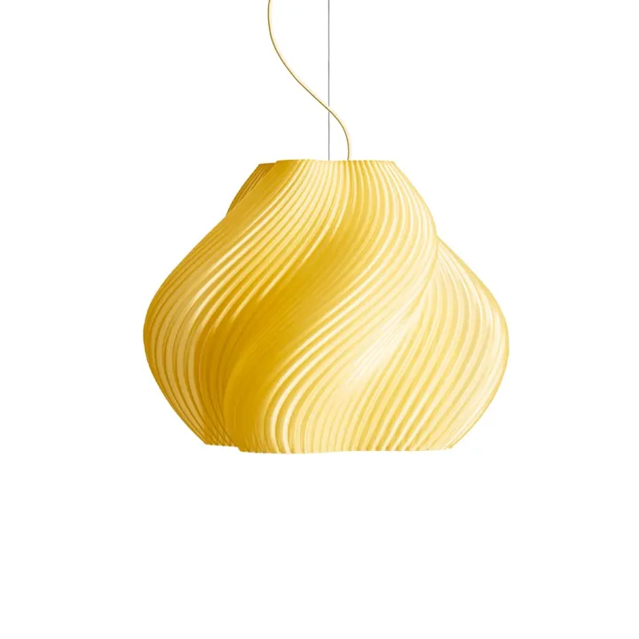 Créme Atelier Crème Atelier Soft Serve Mega Limonello Sorbet/Messing – pendel — produktfoto