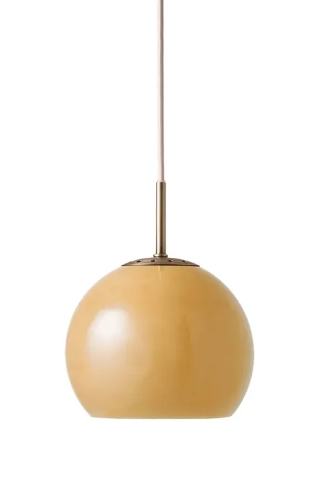 Frandsen Lighting Ball Glass Ø18, amber – pendel — produktfoto
