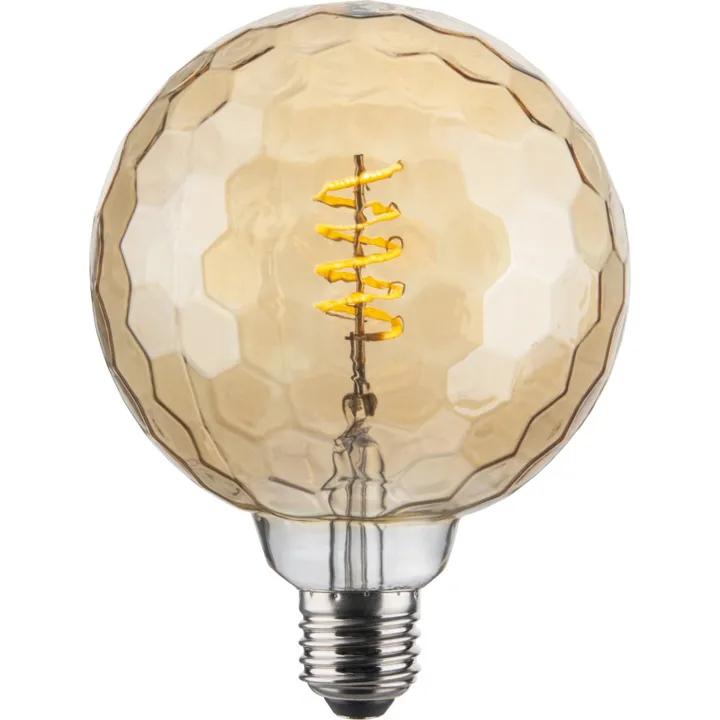 Halo Design Colors Geo E27 globepære, 3-trins dæmp, 3W, Ø12,5 cm – pære — produktfoto