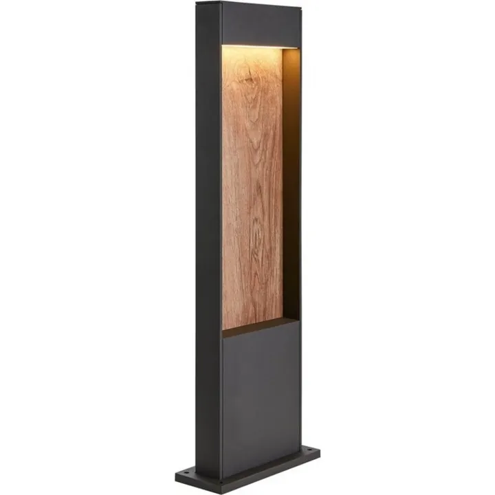 SLV Flatt Pole , brun, 65 cm – udendørslampe — produktfoto