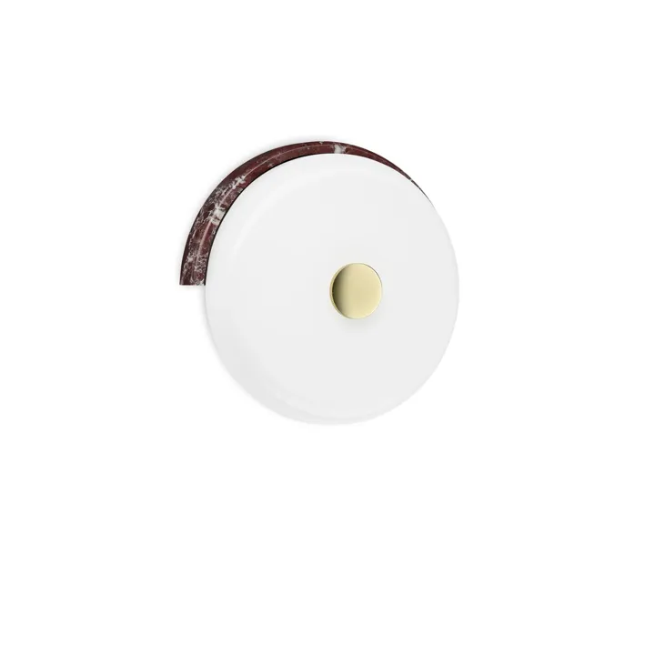 Design By Us Trip Burgundy Marble/Glossy Opal – væglampe — produktfoto