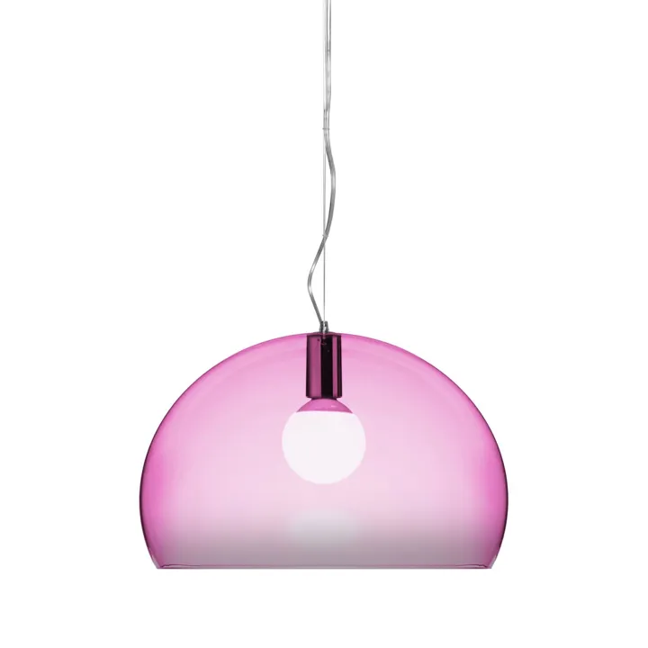 Kartell FL/Y Medium Kardinal Rød – pendel — produktfoto