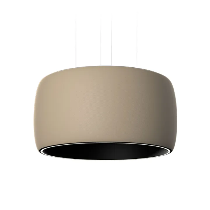 Intra Lighting Black Hole Med Lydsystem Ø84 Cream Beige – pendel — produktfoto