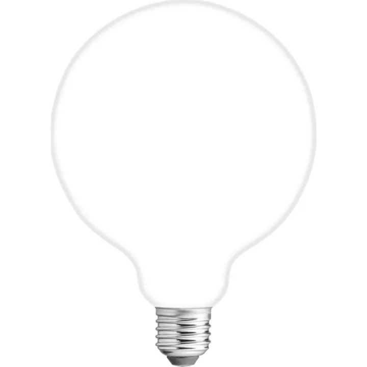 Unison 10 stk Unison Satin E27 globepære, 2700K, 7W, Ø12,5 cm – pære — produktfoto