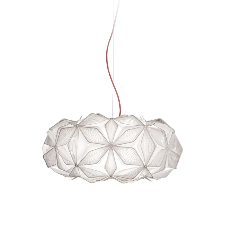 Slamp C'Est La Vie Medium Hvid/Rød – pendel — produktfoto