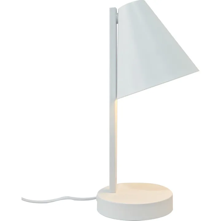 Nordlux Wilmer med USB, hvid – bordlampe — produktfoto