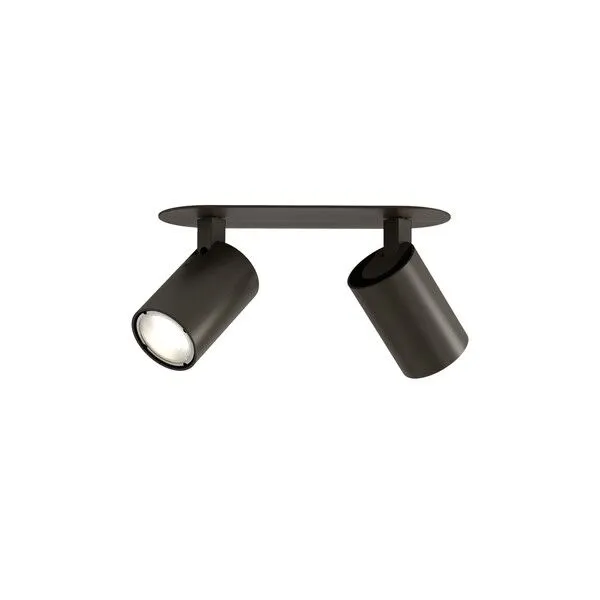 Astro Ascoli Twin Recessed Spot Bronse – spot — produktfoto