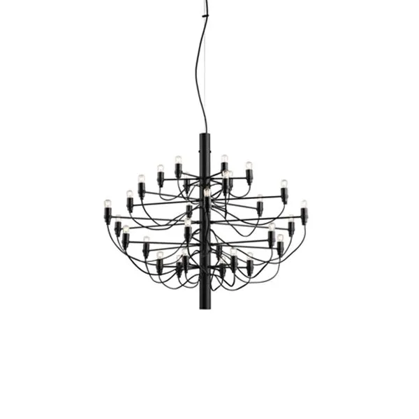 Flos 2097/30 Mellem Mat Sort med LED – pendel — produktfoto