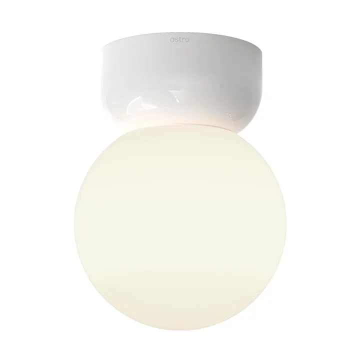 Astro Lyra 180 Gloss Glaze Hvid – loftlampe — produktfoto