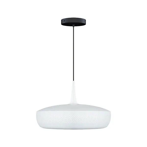 Umage Clava Dine Med Rosette Mat Hvid/Sort – pendel — produktfoto