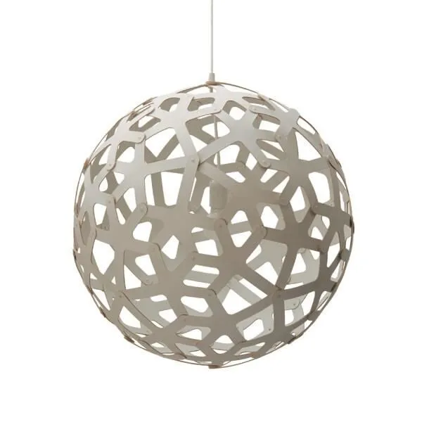 David Trubridge Coral Ø60 Hvid/Hvid – pendel — produktfoto