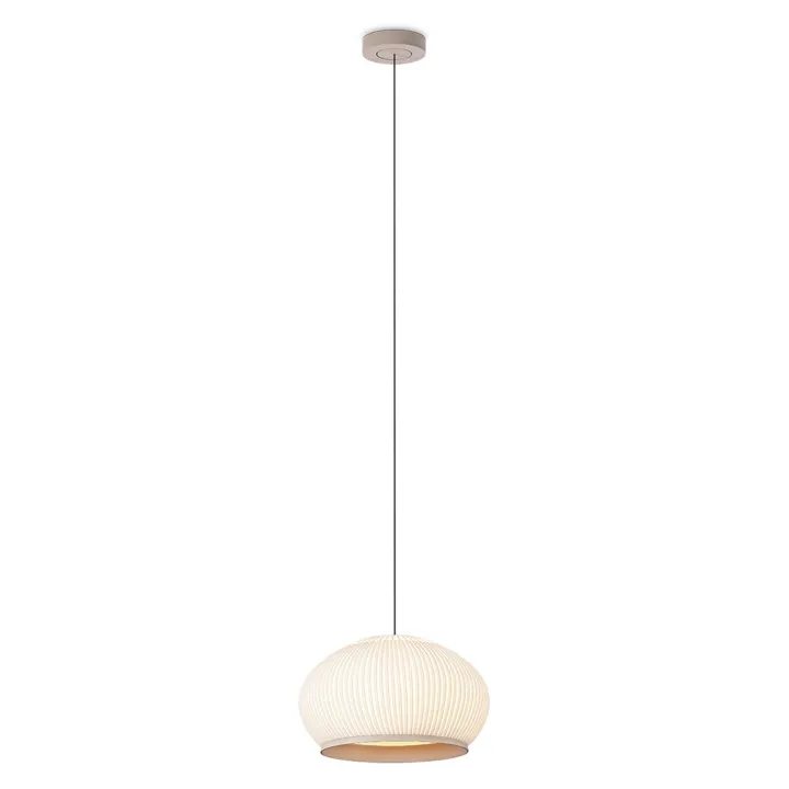 Vibia Knit 7455 Pendant Beige – pendel — produktfoto