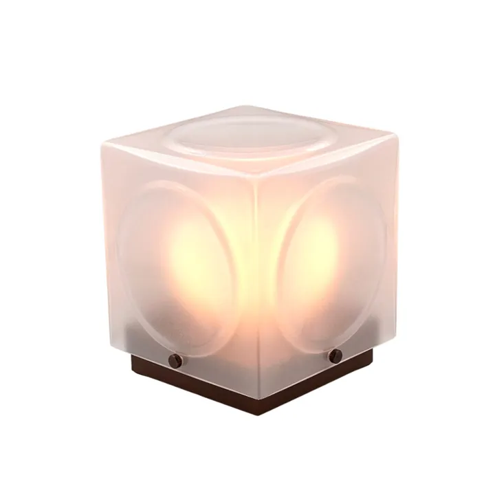 Lee Broom Chant Frostet/Bronze – transportabel bordlampe — produktfoto