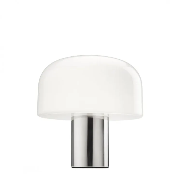 Flos Bellhop T Lys Aluminium/Glas – bordlampe — produktfoto