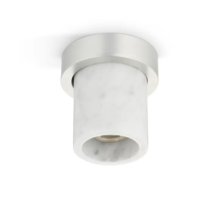 Design By Us Miss Marble Loftspot Carrara / Børstet Sølv – spot — produktfoto