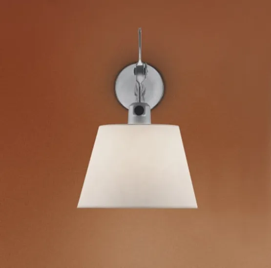 Artemide Tolomeo Parete, Ø24 pergament – bordlampe — produktfoto