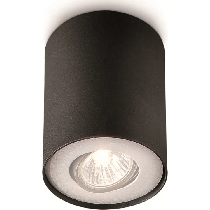 Philips myLiving Pillar påbygningsspot, sort – spot — produktfoto
