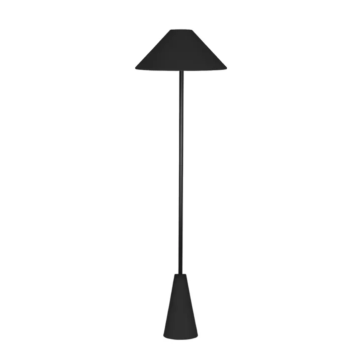 Globen Lighting Cannes Sort – gulvlampe — produktfoto