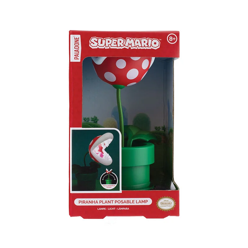 Paladone Mini Piranha Plant Posable Lampe – dekorationslys — produktfoto
