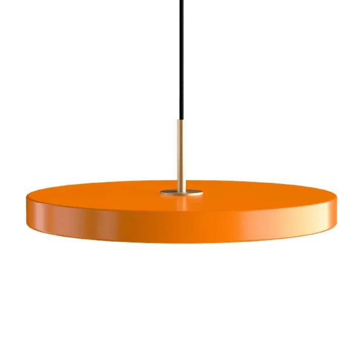 Umage Asteria Plus Medium Nuance Orange/Messing – pendel — produktfoto