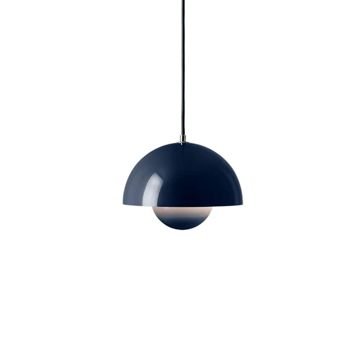 &Tradition Flowerpot VP1 Steel Blue – pendel — produktfoto