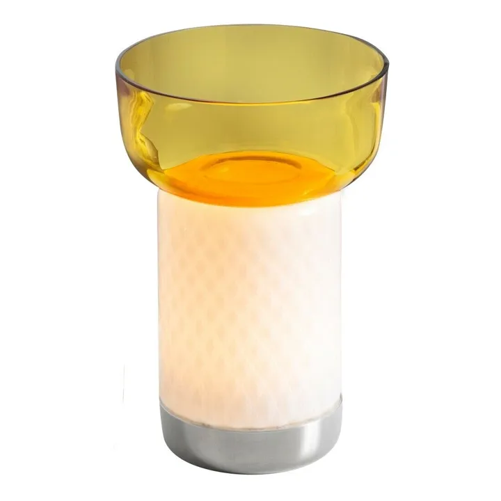 Artemide Bontá Topaz Med Glasskål – transportabel bordlampe — produktfoto
