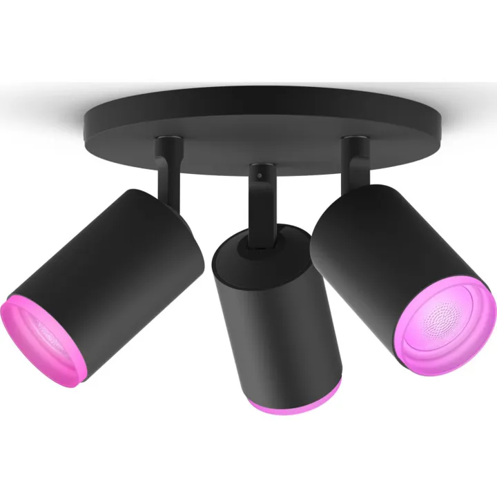 Philips Hue Fugato , sort – spot — produktfoto