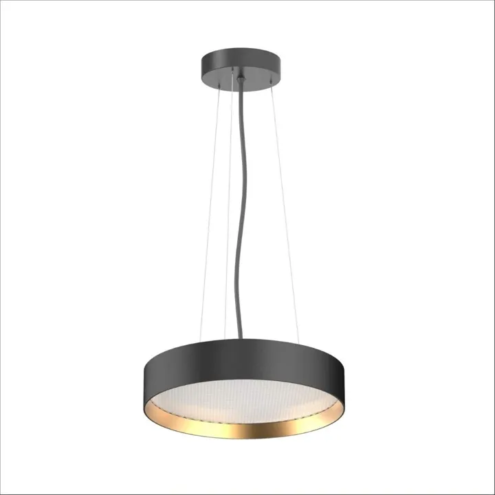 Loom Design Lucia Ø35 Black/Gold – pendel — produktfoto
