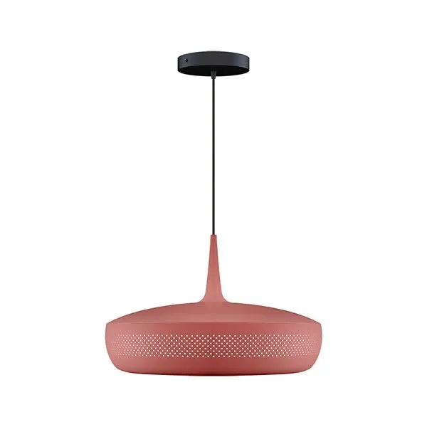 Umage Clava Dine Med Rosette Rød/Sort – pendel — produktfoto