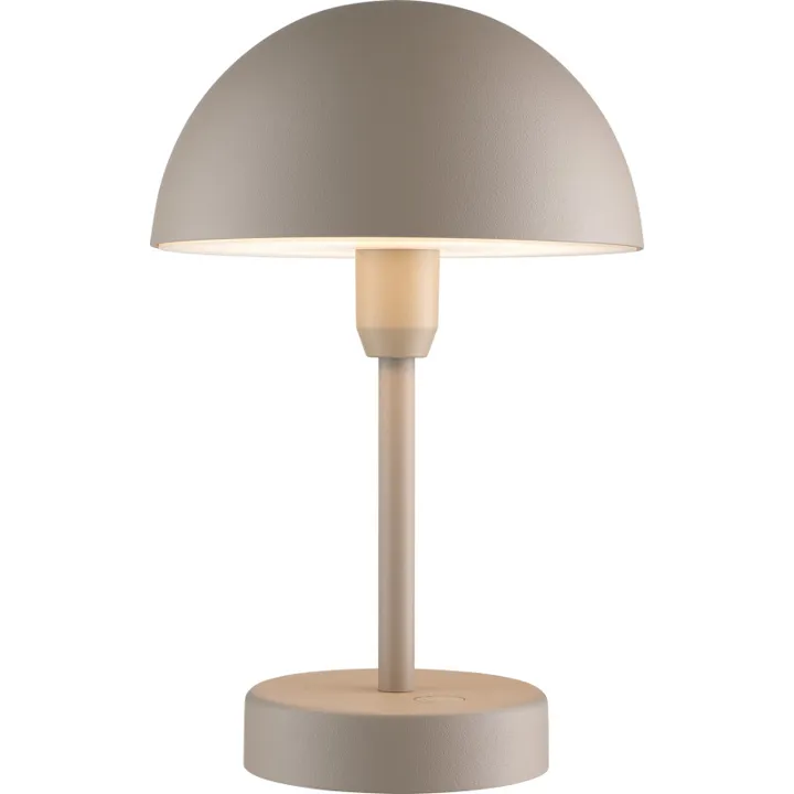 Nordlux Ellen genopladelig , beige – bordlampe — produktfoto