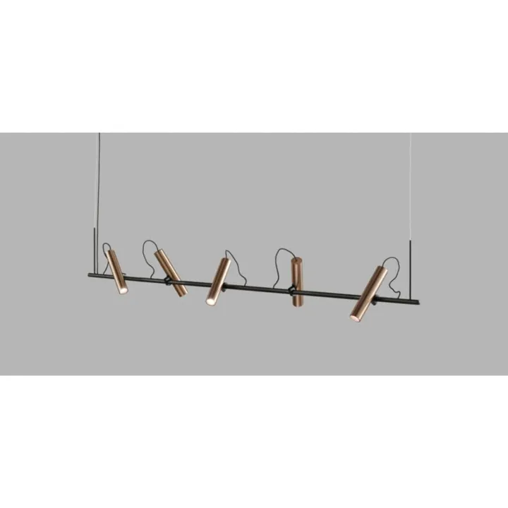 LIGHT-POINT Spirit S2000 LED Sort/Rose Gold 2700K LIGHT-POINT – pendel — produktfoto