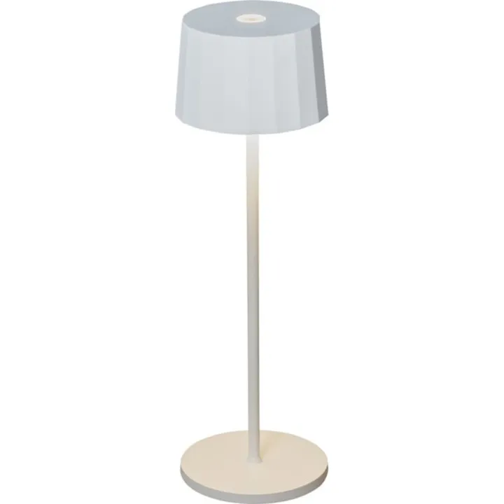 Konstsmide Positano genopladelig udendørs , hvid – udendørslampe — produktfoto
