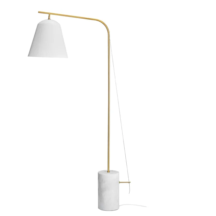NORR11 Line Two Hvid – gulvlampe — produktfoto