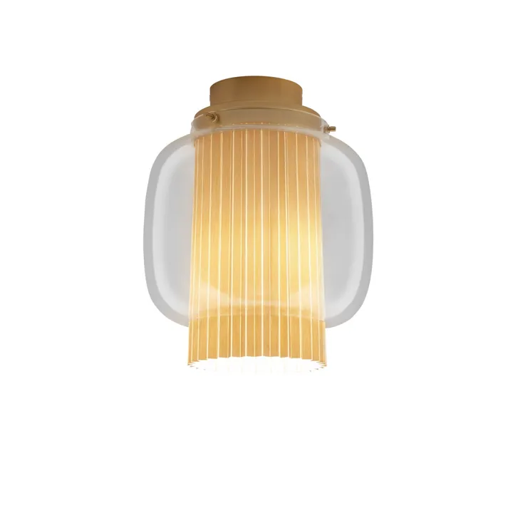 Parachilna Manila C PE Messing/Transparent – loftlampe — produktfoto