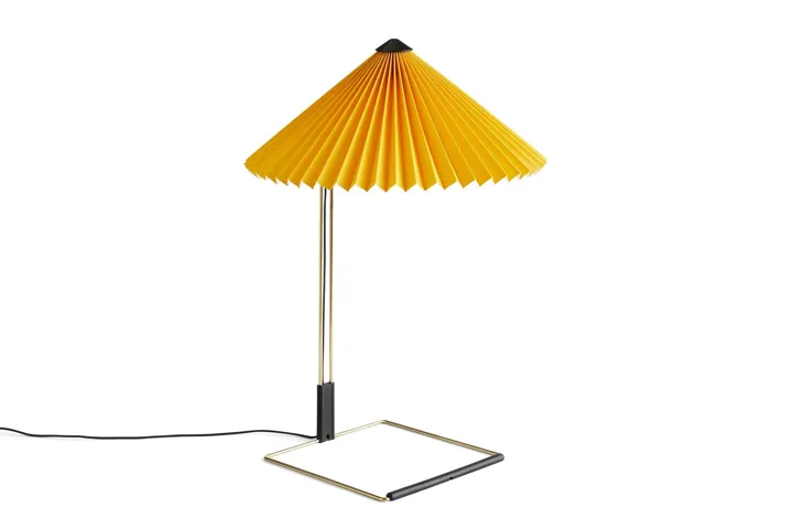 HAY Matin Mellem Gul – bordlampe — produktfoto