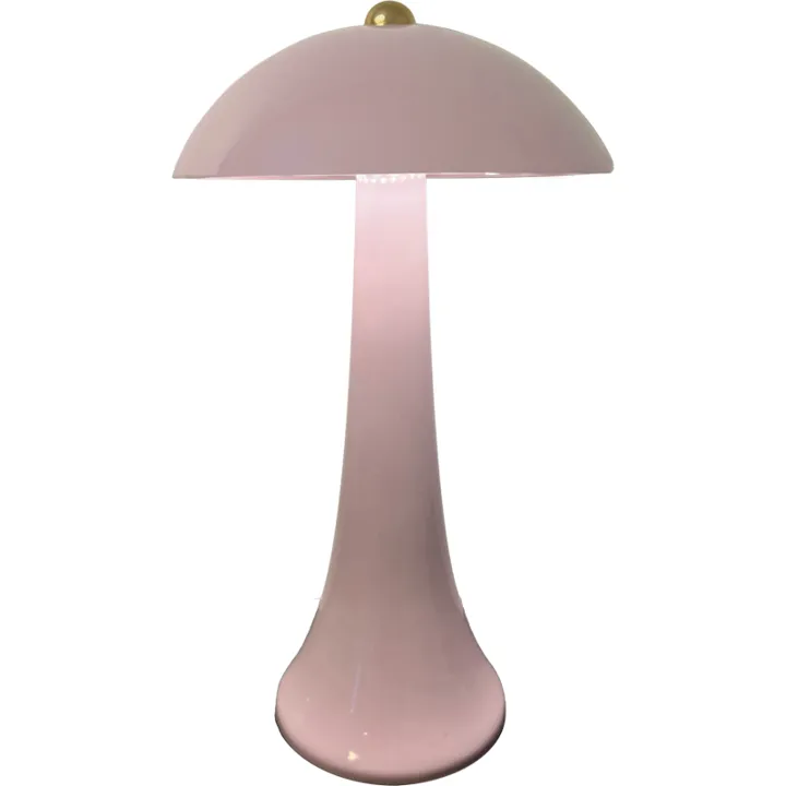 Veli Line Smooth Touch genopladelig , lyserød – bordlampe — produktfoto