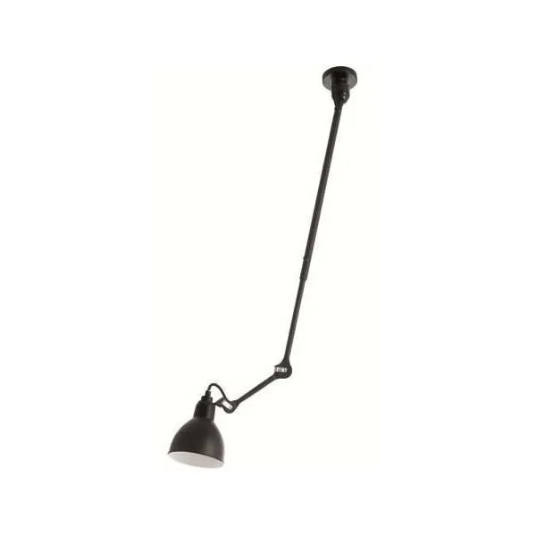 La Lampe Gras N302 Mat Sort – loftlampe — produktfoto