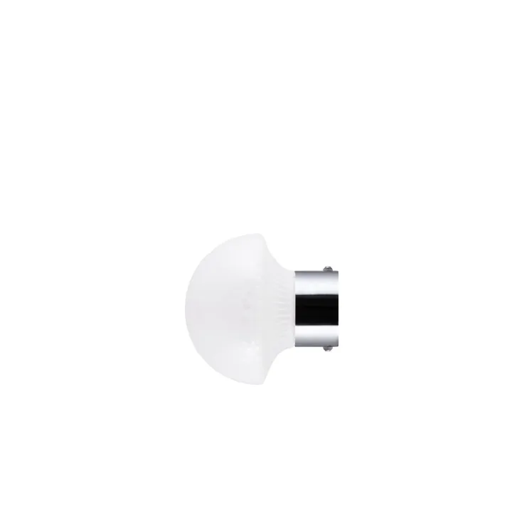 Globen Lighting Fungo 16 Væg/ Hvid/Krom – væglampe — produktfoto