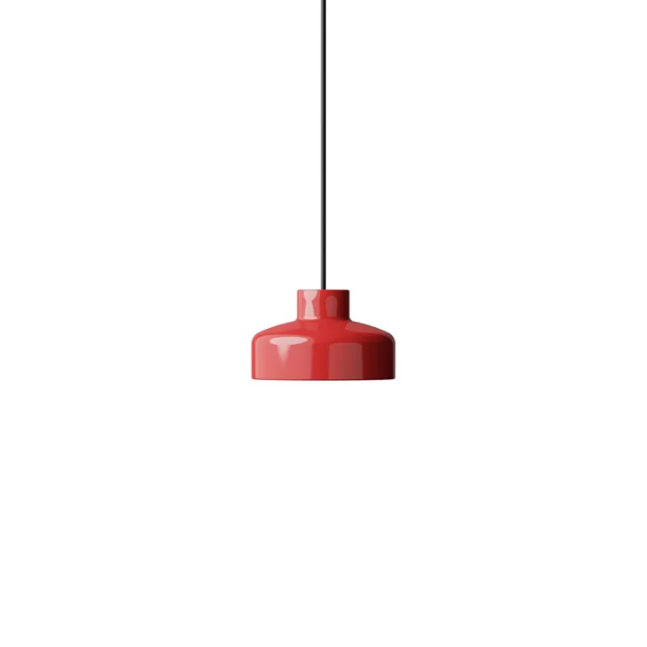 NINE Lacquer Lille Rød – pendel — produktfoto