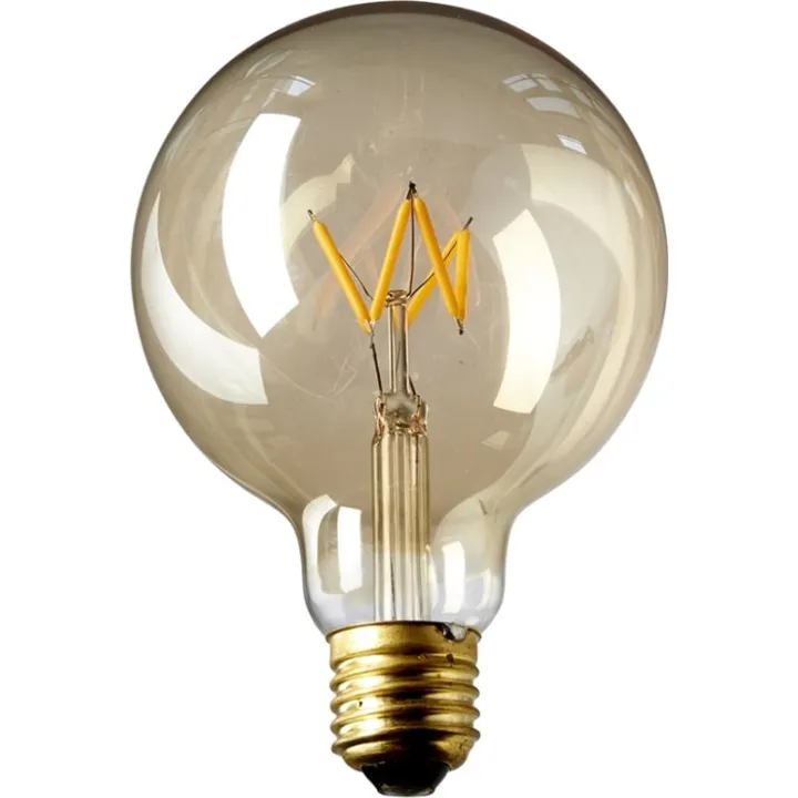 Nielsen Light 20 stk Nielsen Light E27 globepære, 2200K, 3W, Ø9,5 cm – pære — produktfoto