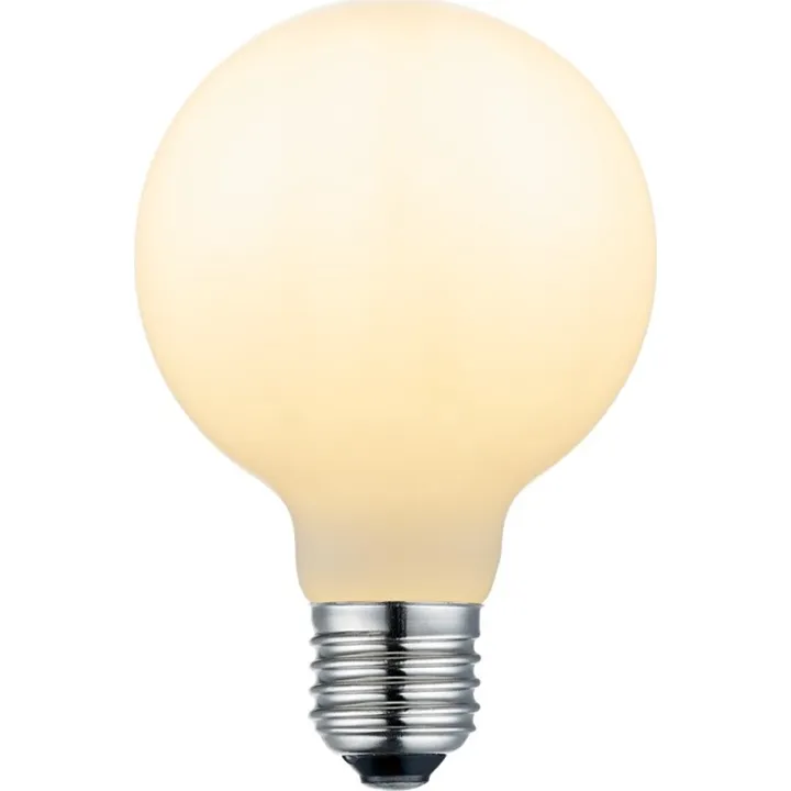 Halo Design Colors E27 globepære, 2700K, 6,5W, Ø8 cm – pære — produktfoto